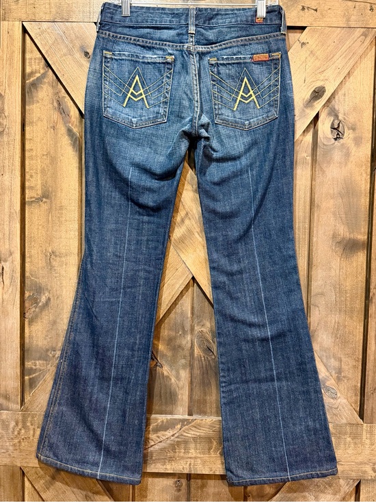 7 For All Mankind Denim - 7FAMK Dark Wash A-Pocket Jeans Sz 28